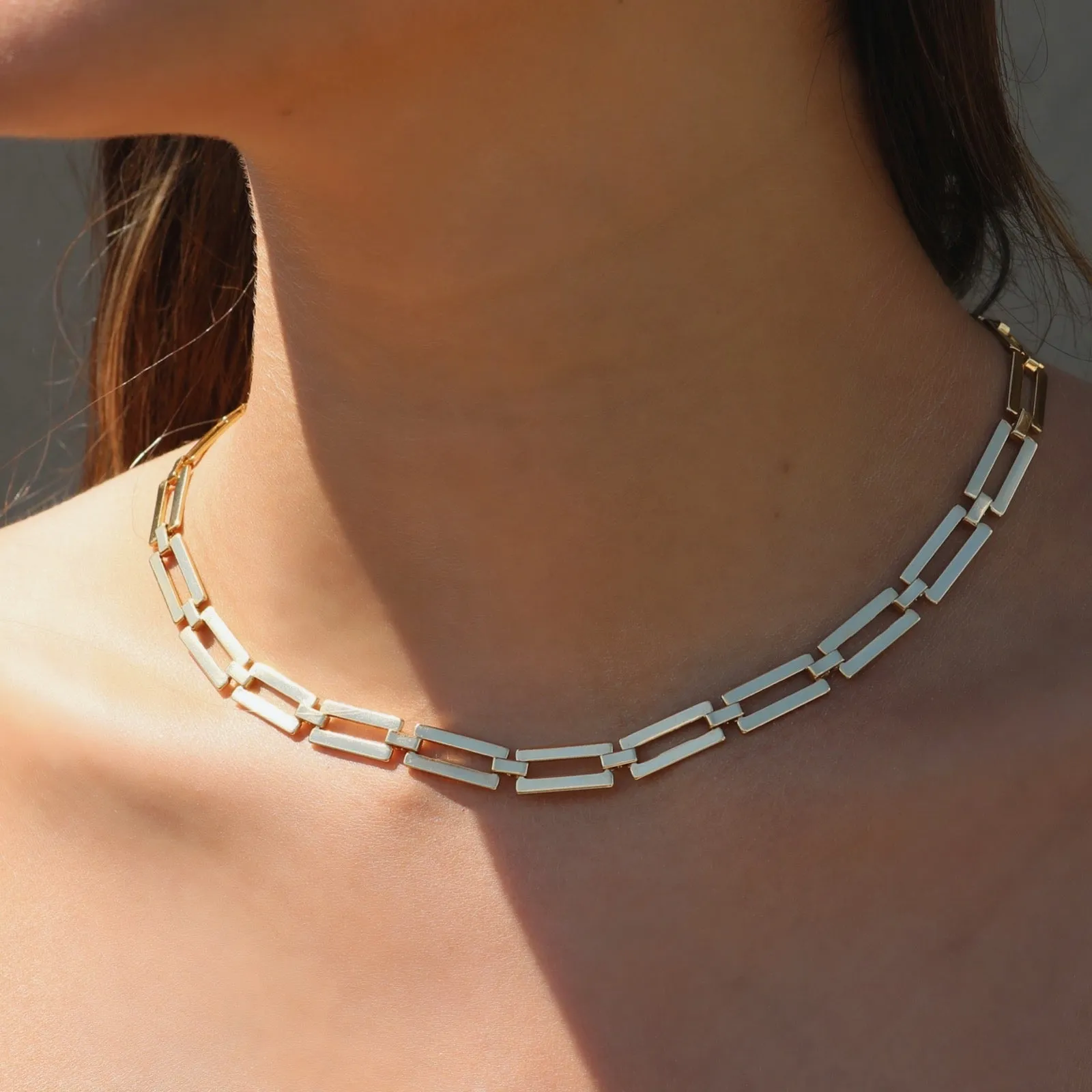 Rectangular Link Chain