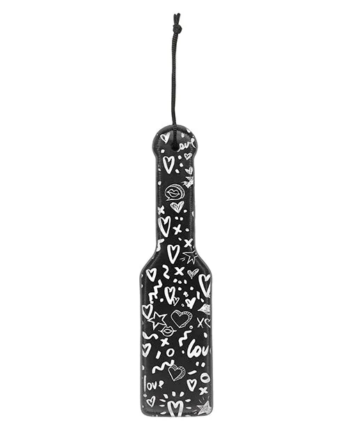 Shots Ouch Love Street Art Fashion Printed Paddle