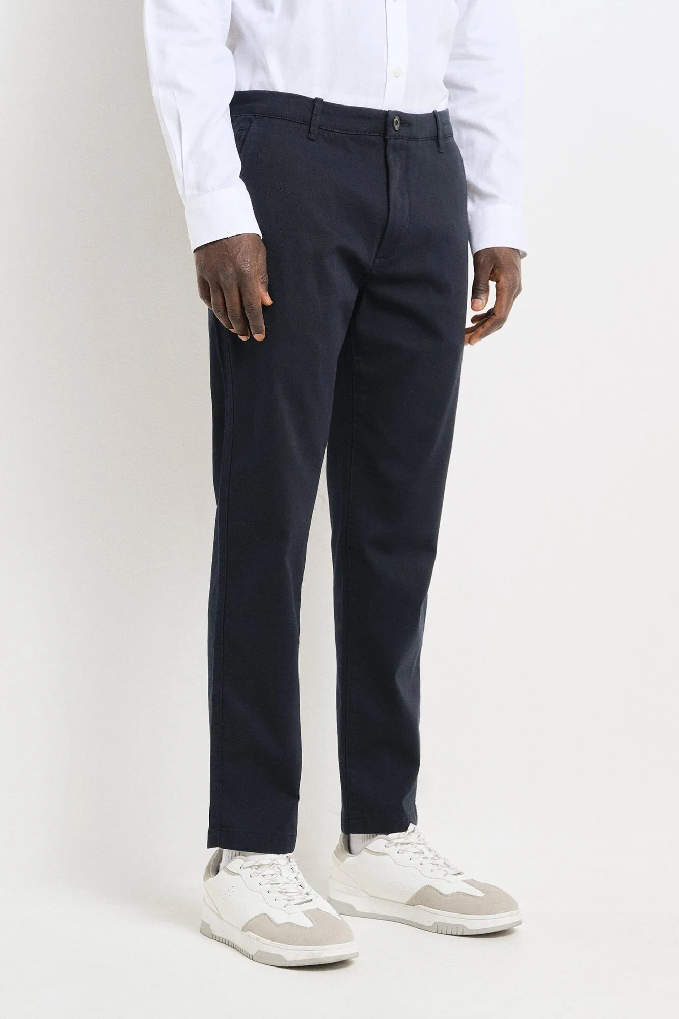 Slim fit comfort colour chinos