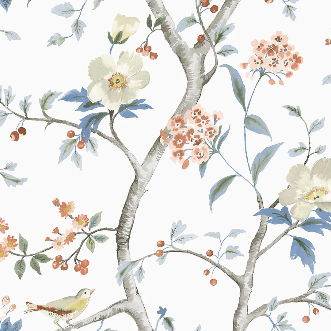 Sparrow Haven Coastal Haven Wallpaper