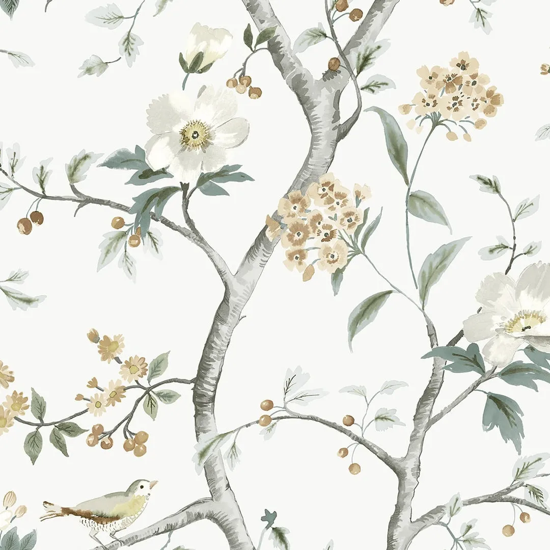 Sparrow Haven Coastal Haven Wallpaper