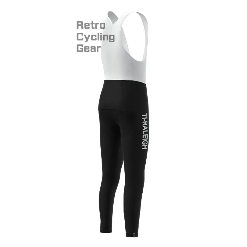 TI-Raleigh Red-Blue Fleece Retro Cycling Pants