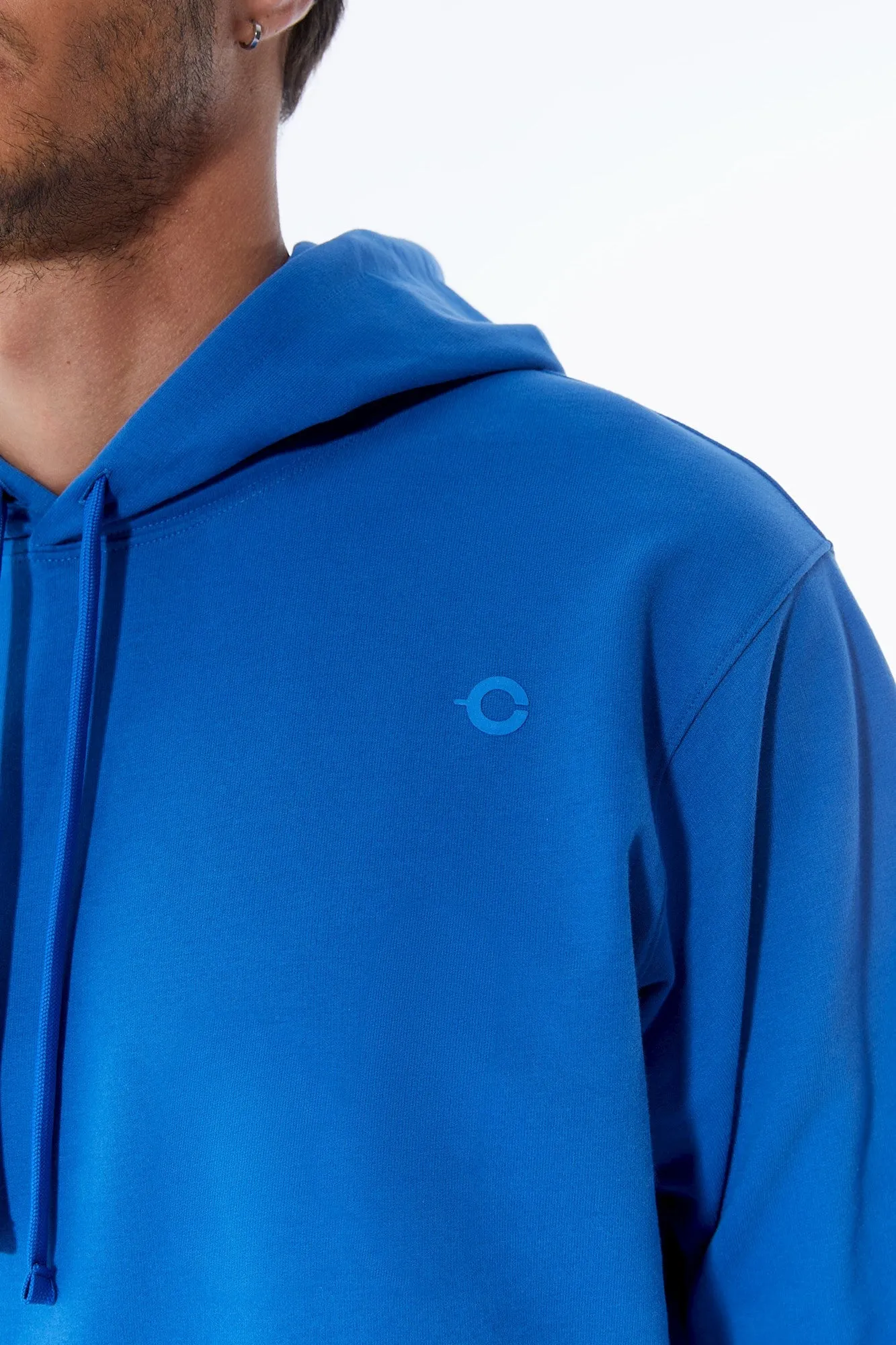 Tony - Hoodie - Saks Blue