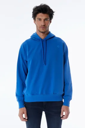 Tony - Hoodie - Saks Blue