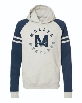 Unisex J America Color Blocked Raglan Hoodie