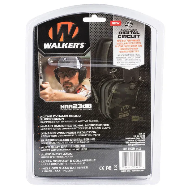 Walker's Razor Pro Digital Electronic muffs